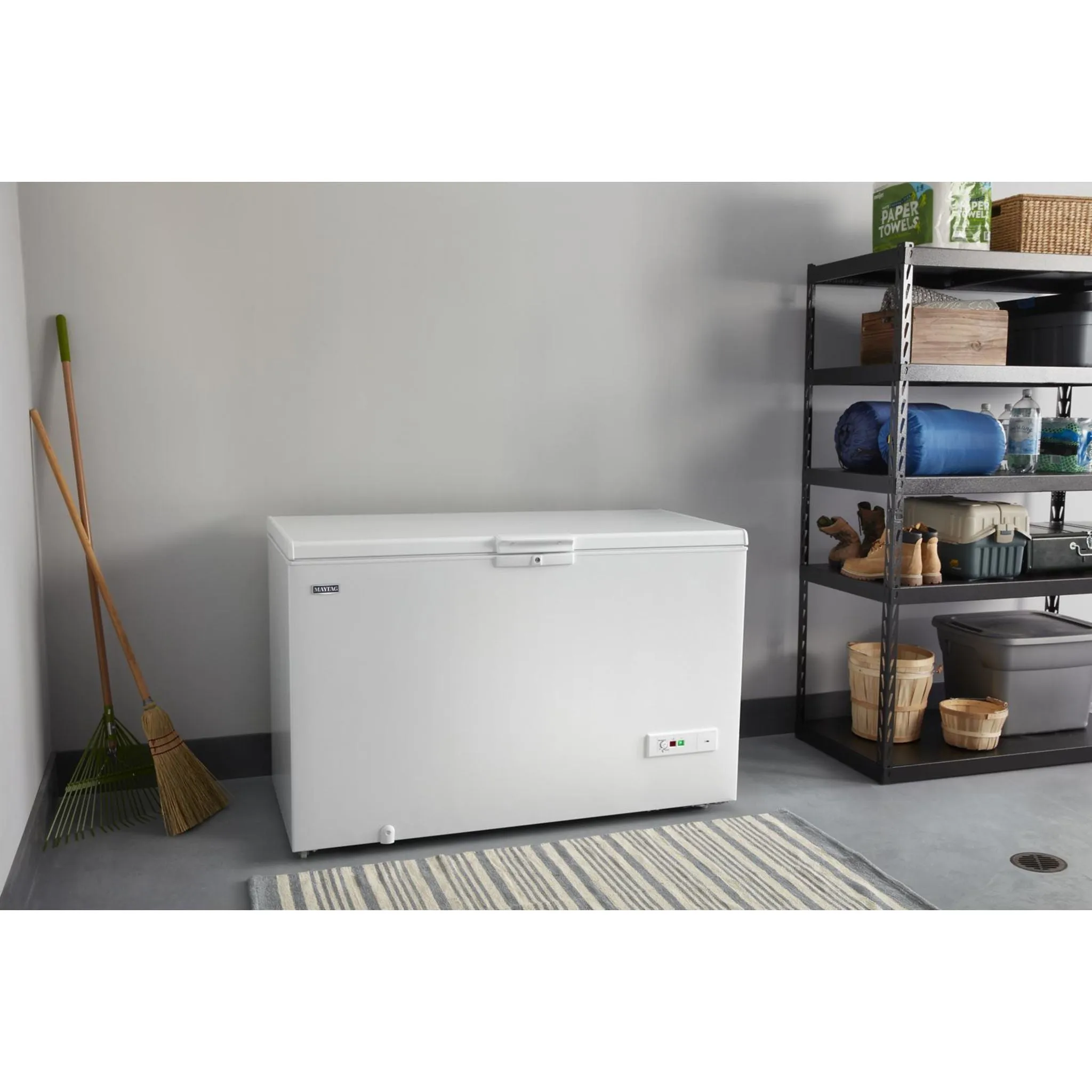 Maytag Garage Ready in Freezer Mode Chest Freezer - 16 cu. ft. (MZC5216LW)
