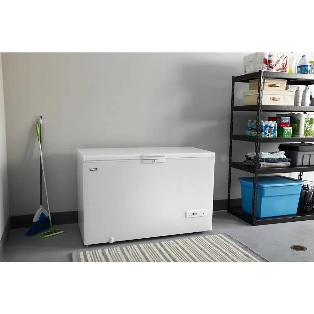 Maytag MZC5216LW Garage Ready in Freezer Mode Chest Freezer with Baskets - 16 cu. ft.