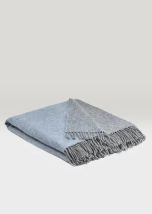 Mcnutt Starlight Blue Reversible Blanket