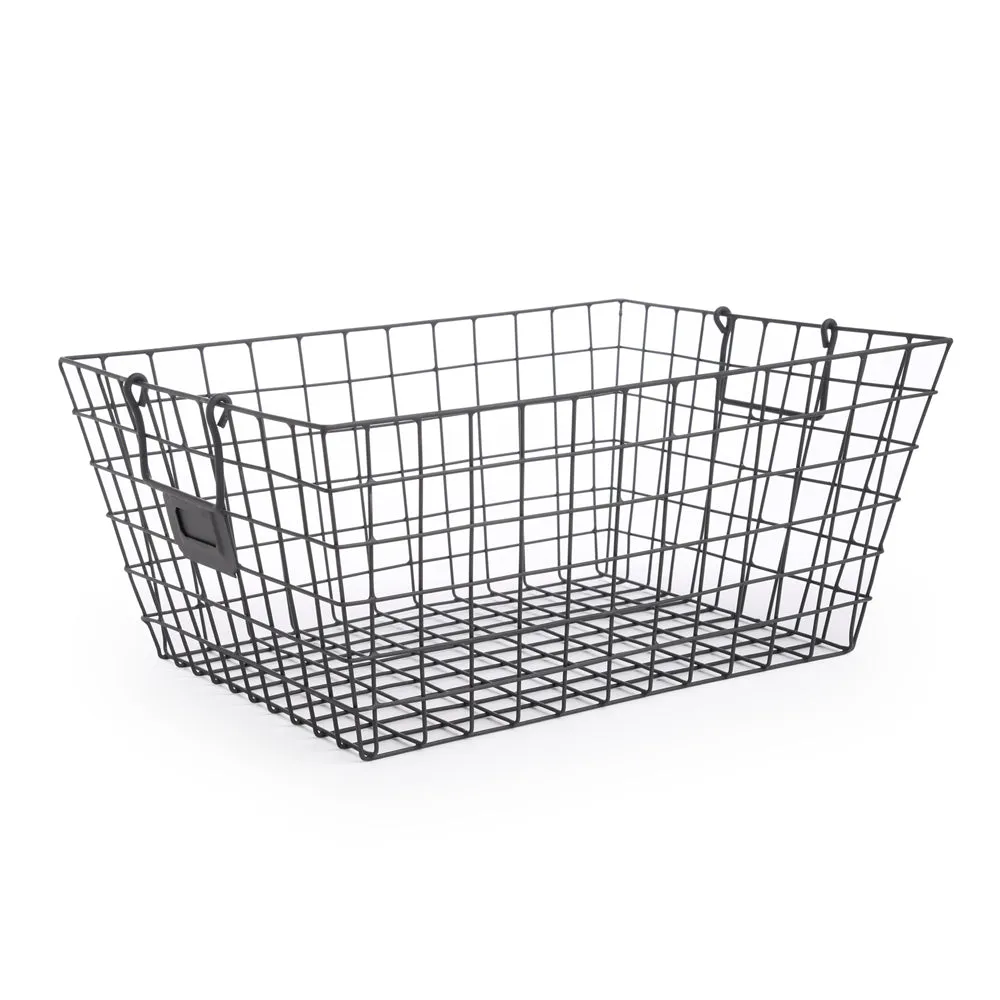 MESH STORAGE WIRE BASKET