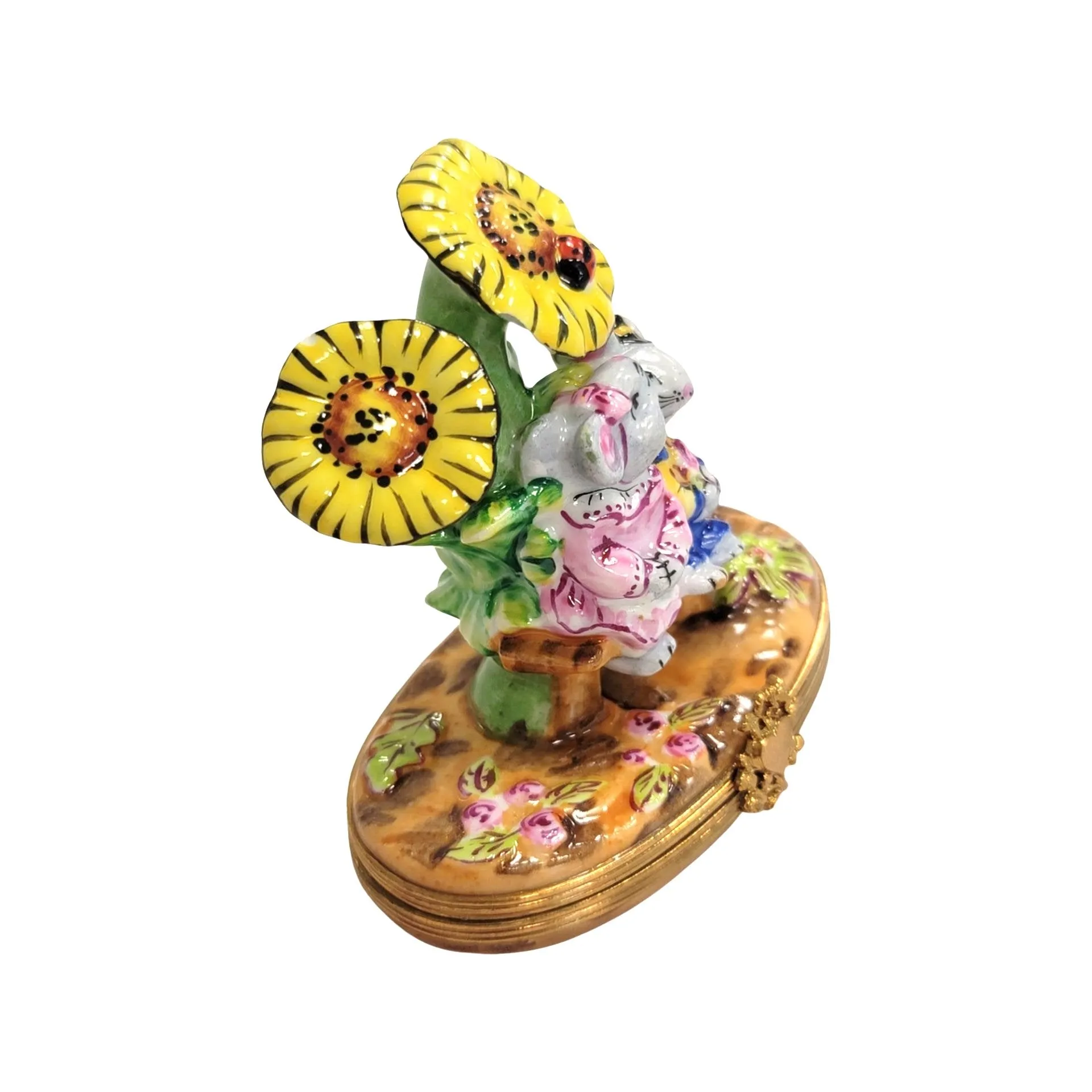 Mice under Sun Flowers