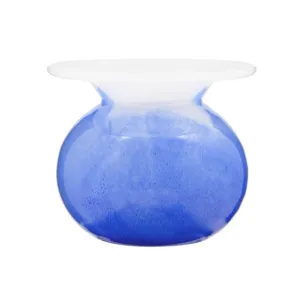 Miss Ellie Bud Vase in Jade Blue and White