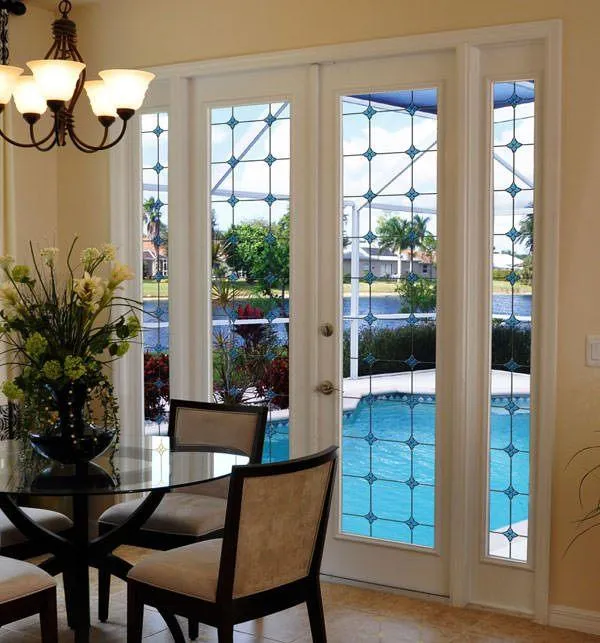 Monterey Bay Stained Glass | Clear (Static Cling)