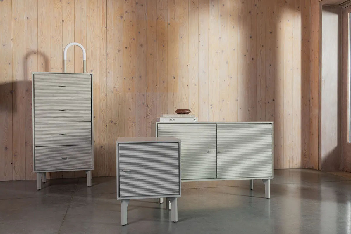 Morning Grey 2 Doors Sideboard