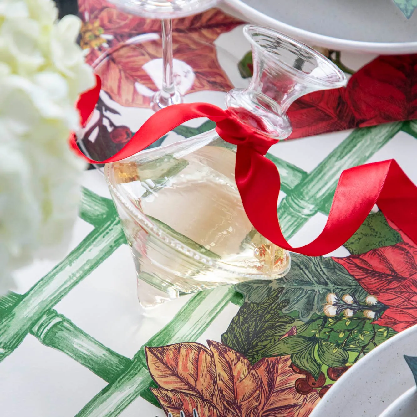Mouth Blown Clear Vase - Exclusively at Hester & Cook