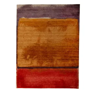 Multicolored Modern Abstract Area Rug - 8' x 10'
