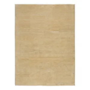 Natural Solid Indo Savannah Rug - 9'2" x 12'1"