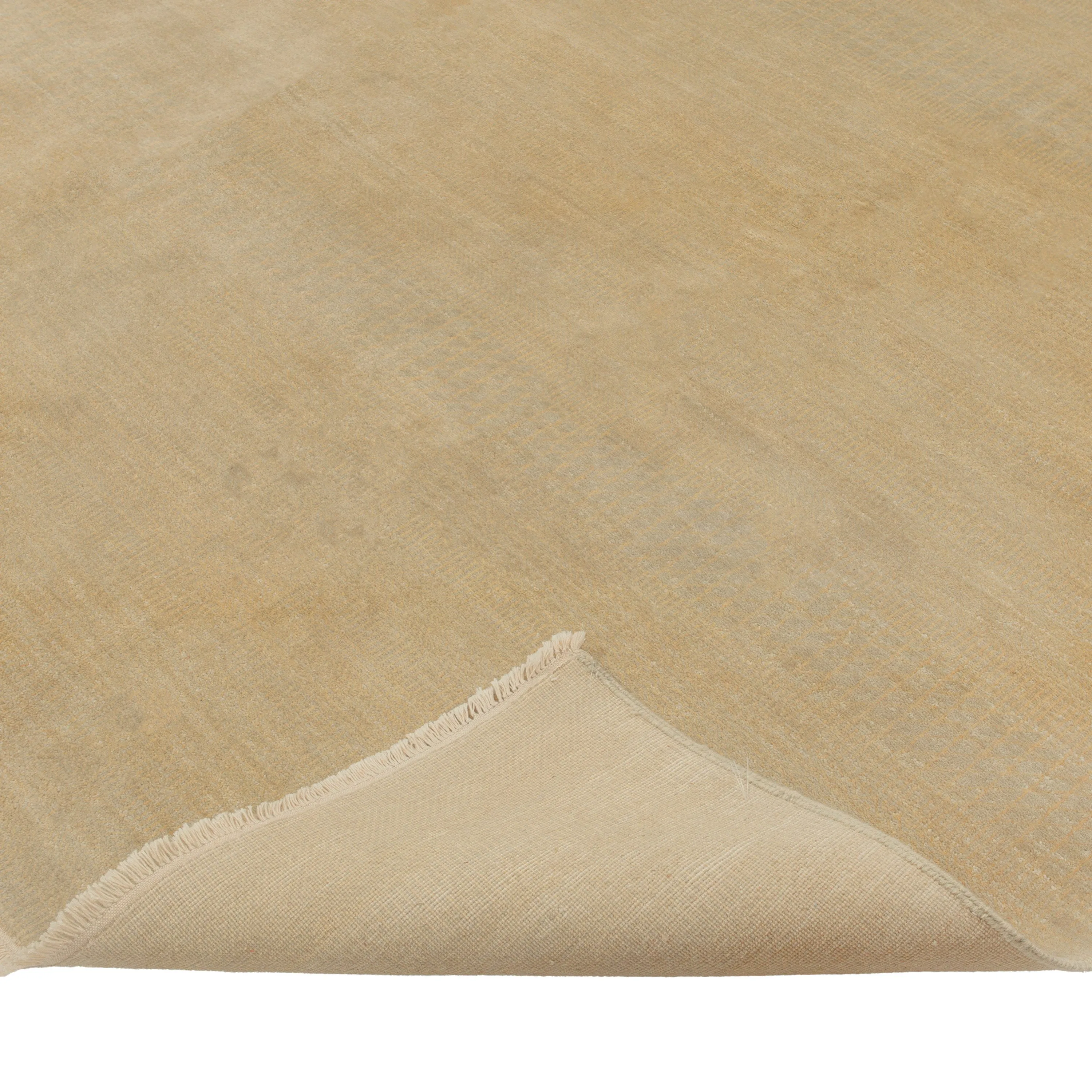 Natural Solid Indo Savannah Rug - 9'2" x 12'1"