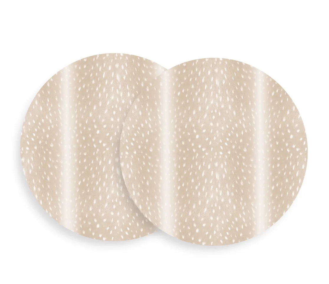 NEW!! Fawn Print Coaster (Set of 2 or 4)