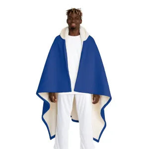 North Mianus Hooded Sherpa Fleece Blanket