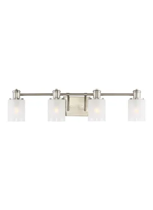 Norwood Collection - Four Light Wall / Bath | Finish: Brushed Nickel - 4439804EN3-962
