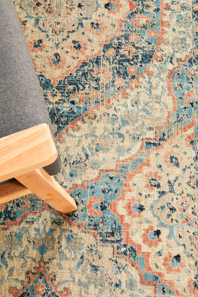 Odyssey 150 Runner Rug (Navy) by Rug Culture