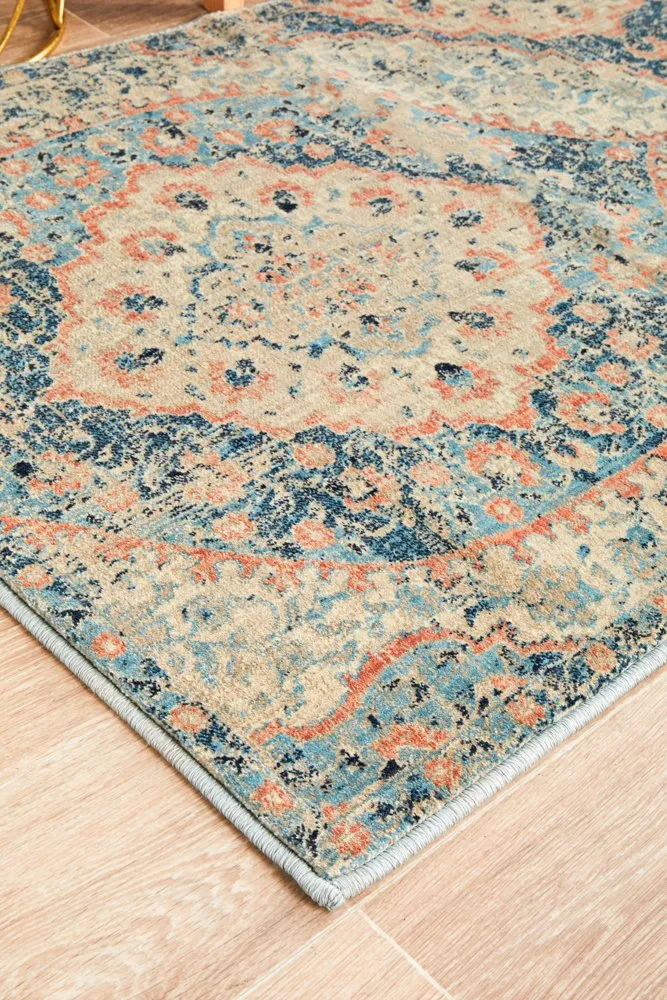Odyssey 150 Runner Rug (Navy) by Rug Culture