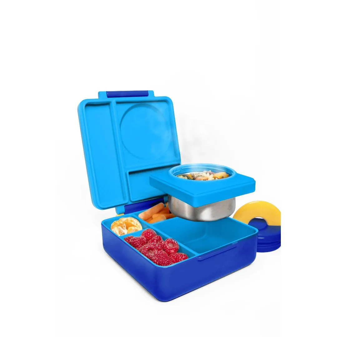 OmieBox Insulated Hot & Cold Bento Box - Blue Sky