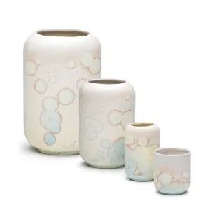 Opal Crystalline Vase