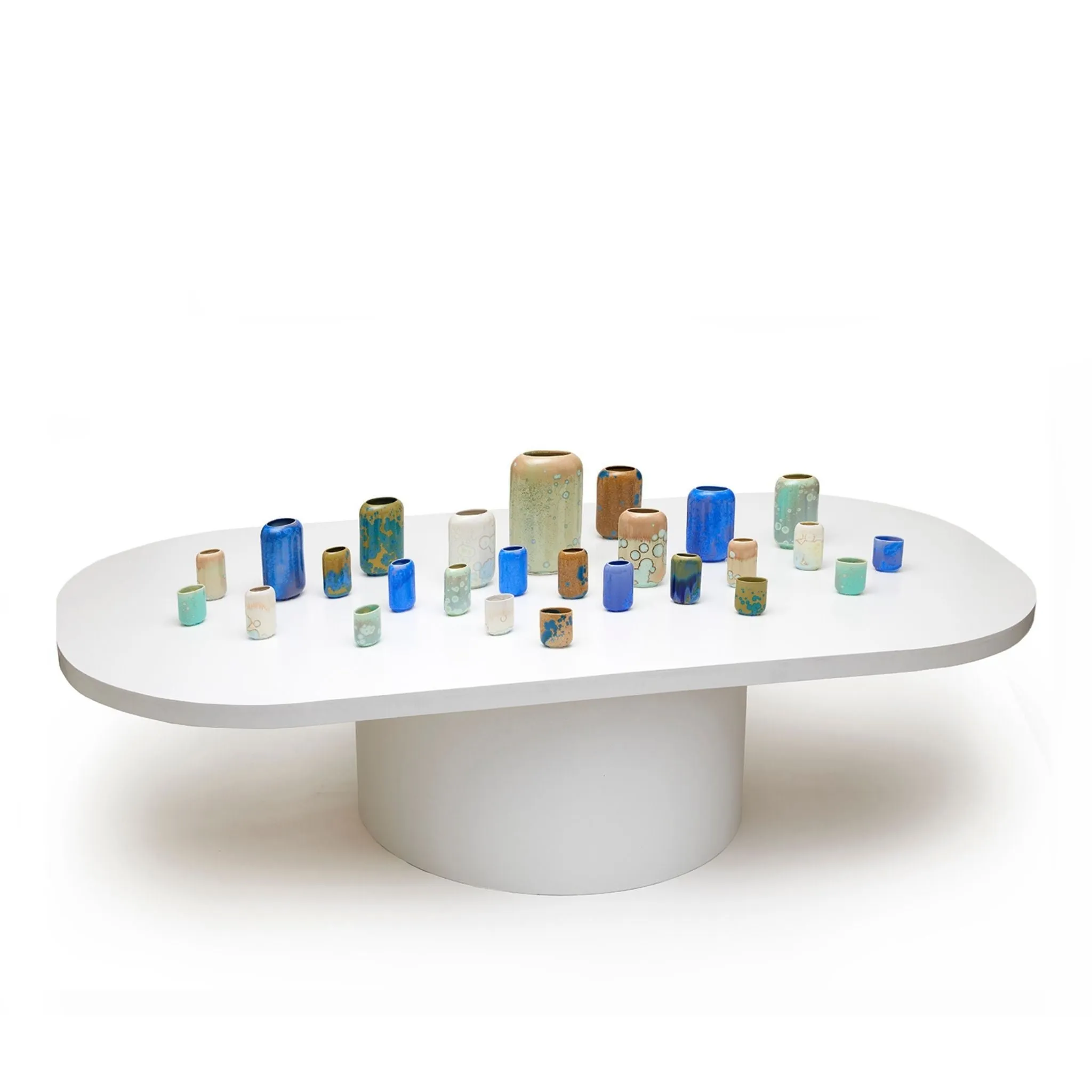 Opal Crystalline Vase
