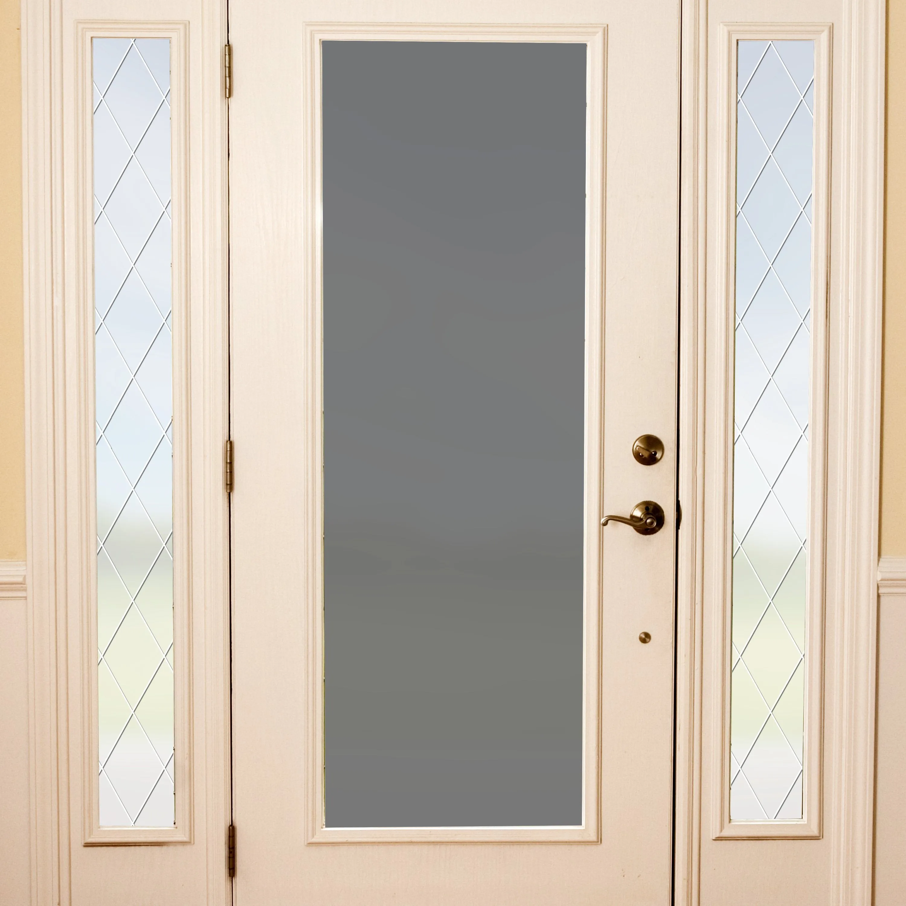 Orleans Leaded Glass | Privacy or See Thru  (Static Cling)