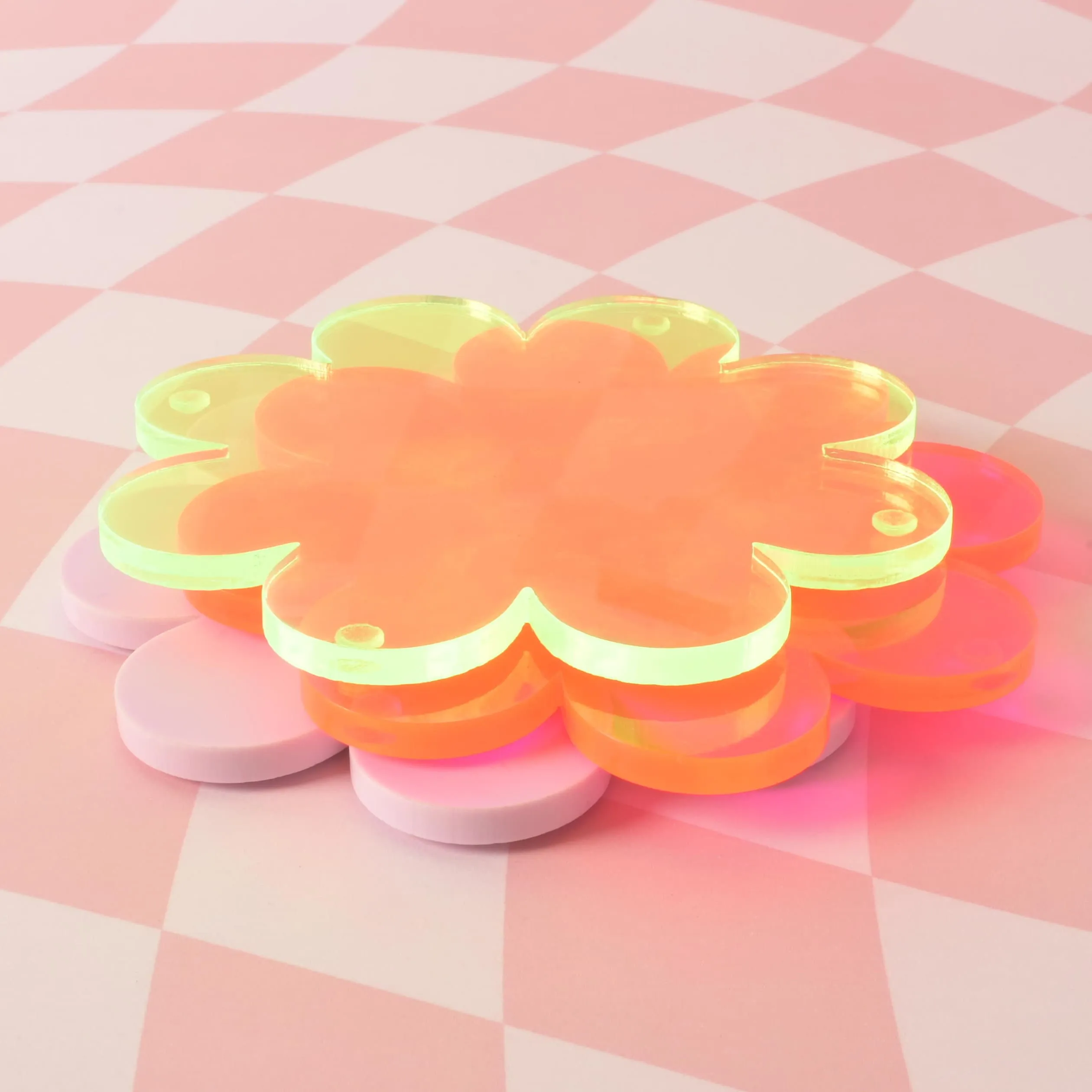 Oversized Flower Coaster