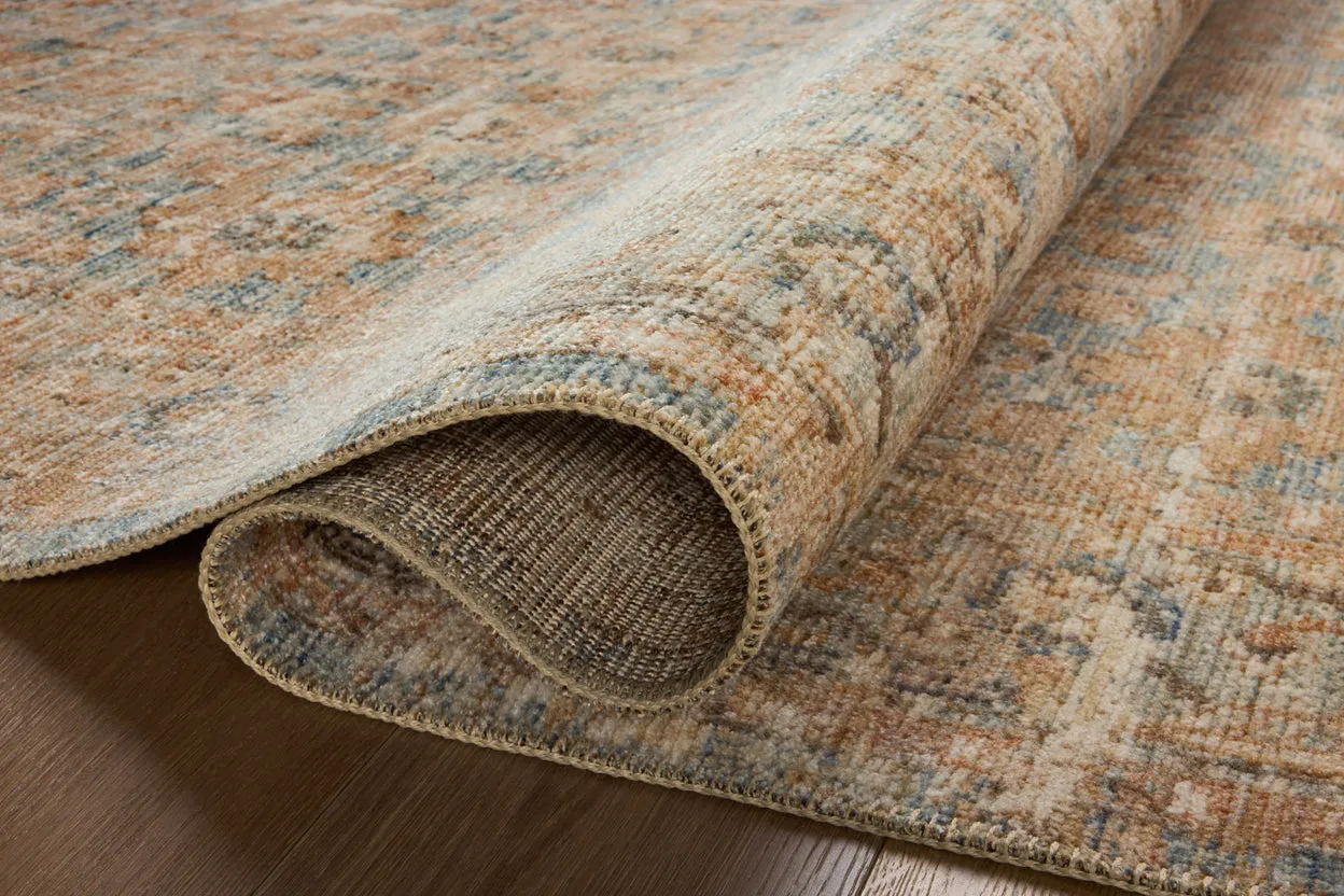 OVERSTOCK RUG - Loloi Heritage Ocean / Sand Rug - 8' x 10'
