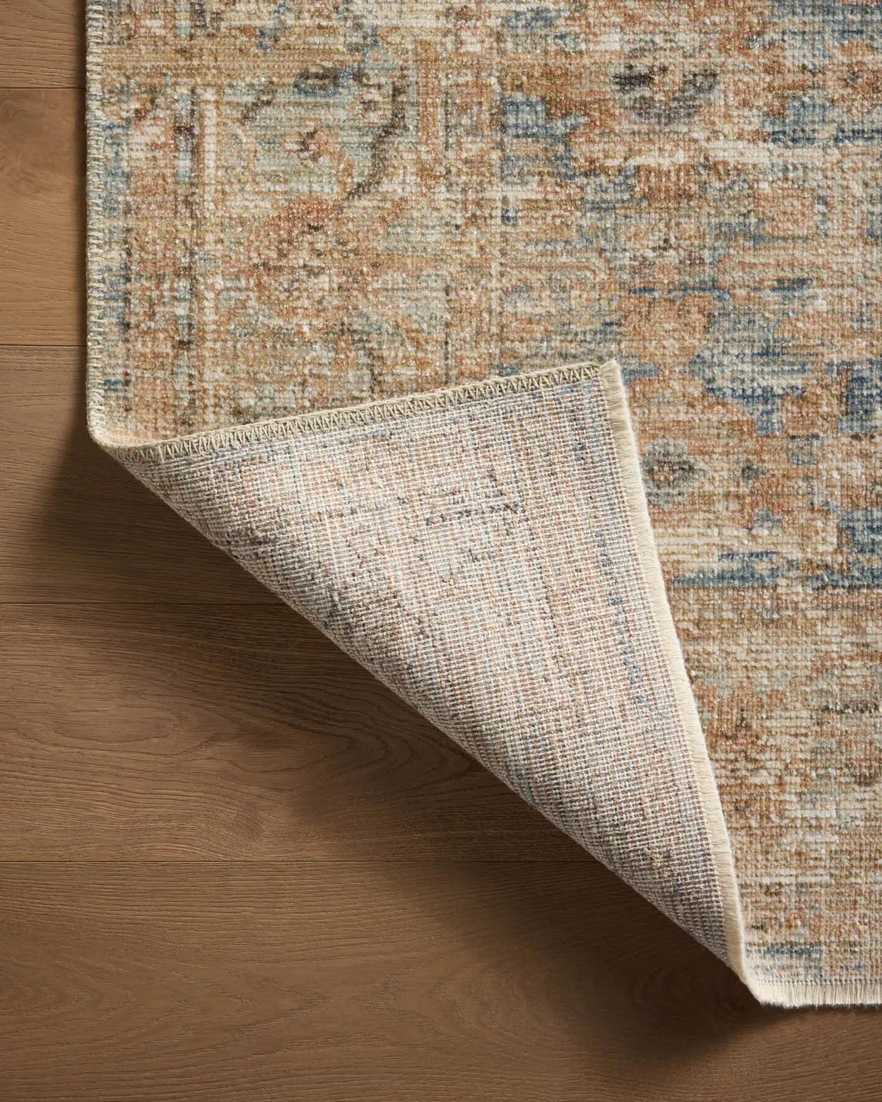 OVERSTOCK RUG - Loloi Heritage Ocean / Sand Rug - 8' x 10'