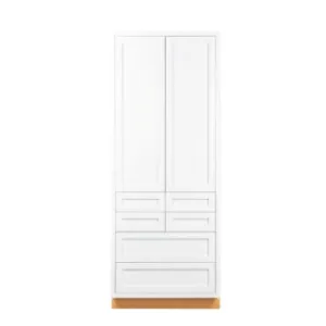 Pantry Drawer Cabinet Inset Shaker Cabinets - 36" Wide 84" Tall - PDC3684-Custom