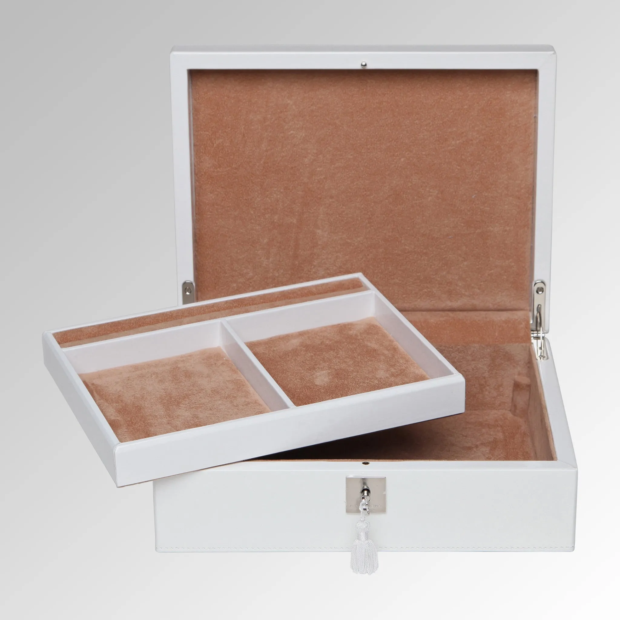 PATENT LEATHER MEDIUM JEWEL BOX