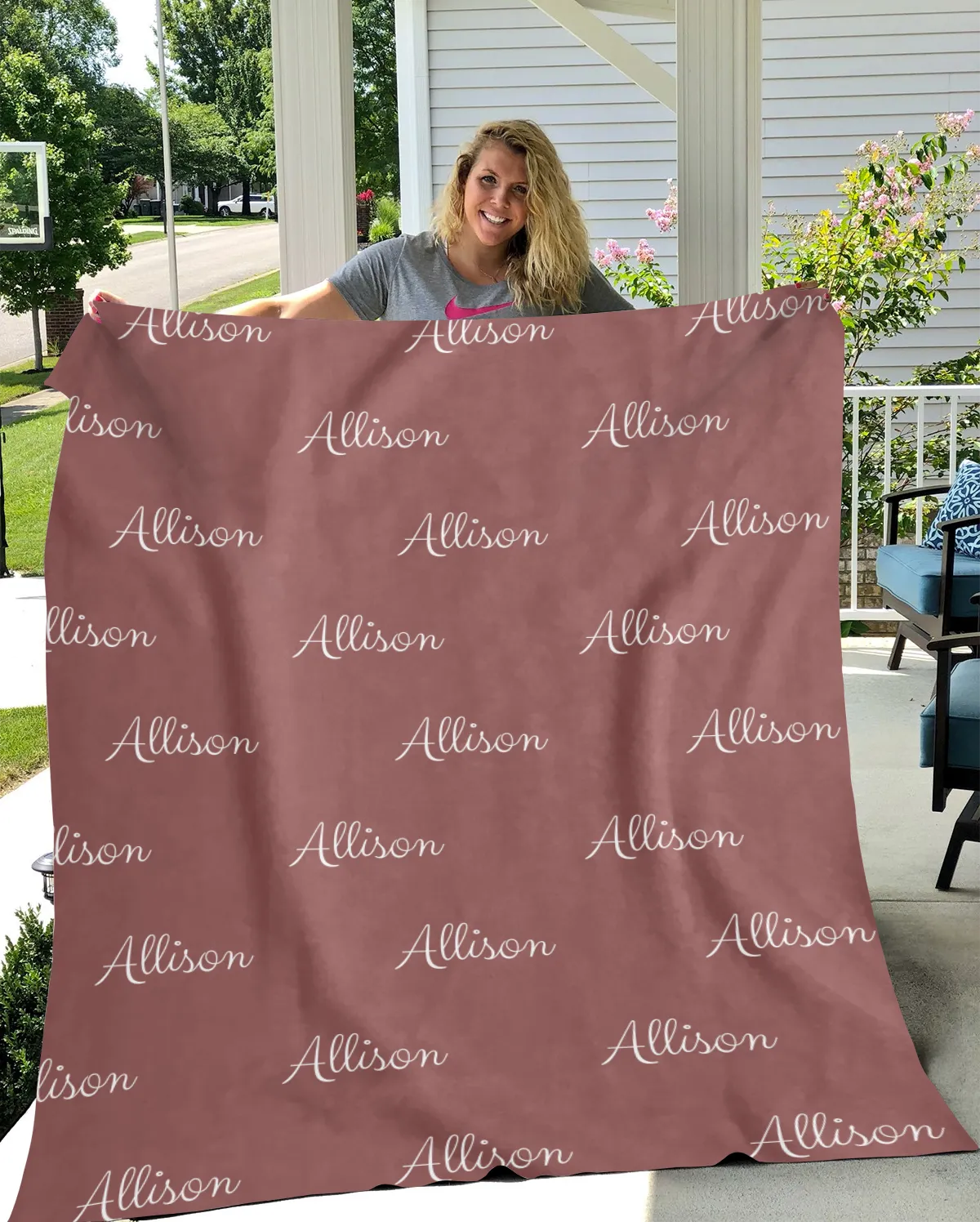 Personalized Name Fleece Blankets