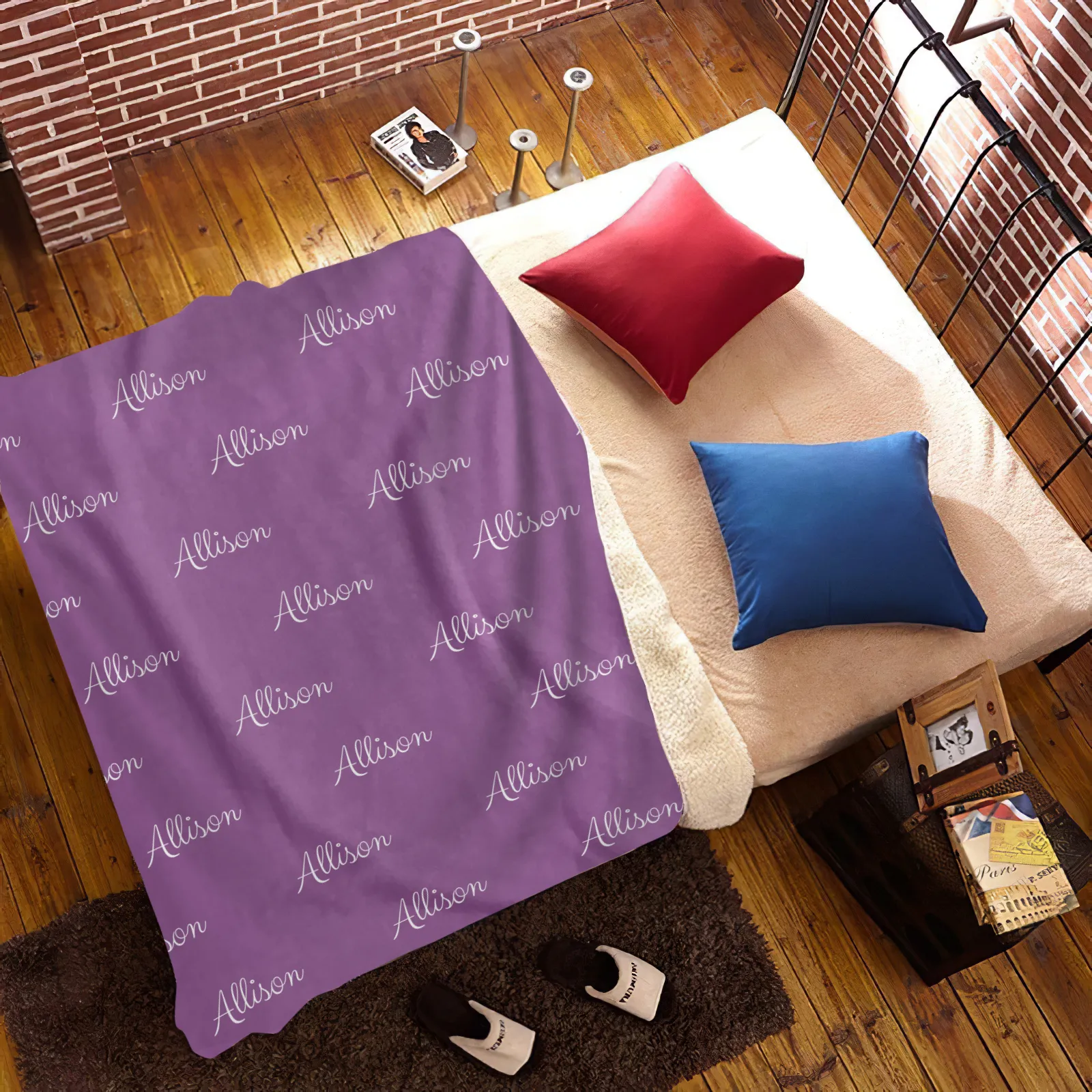 Personalized Name Fleece Blankets