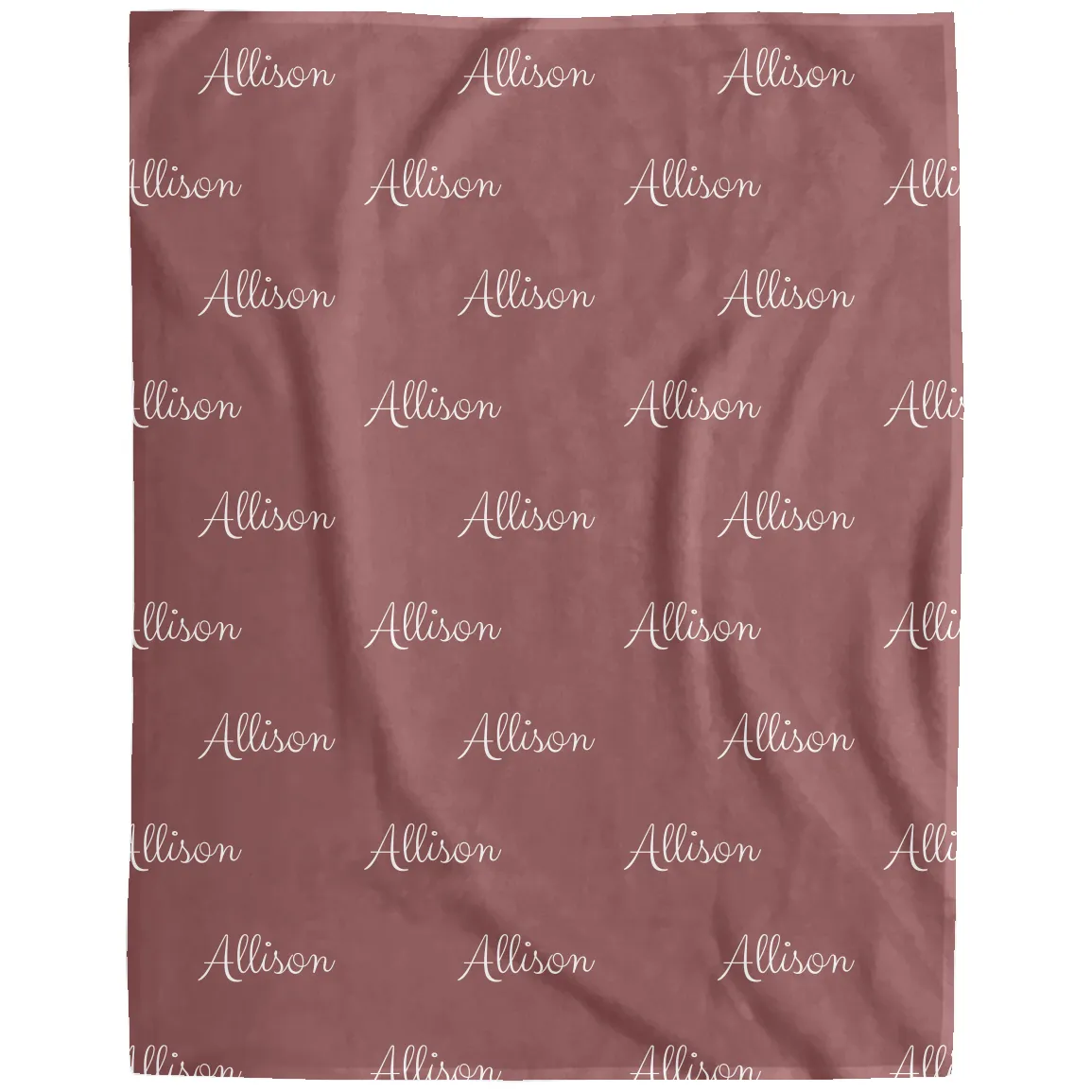 Personalized Name Fleece Blankets