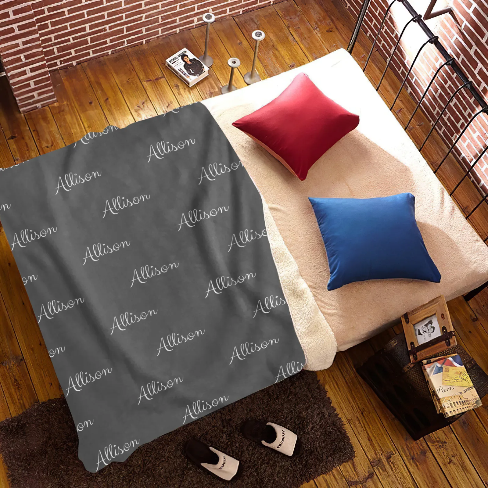 Personalized Name Fleece Blankets