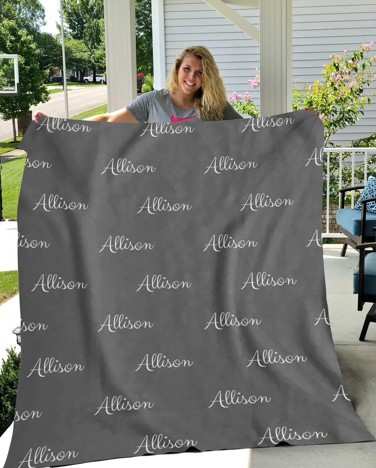 Personalized Name Fleece Blankets