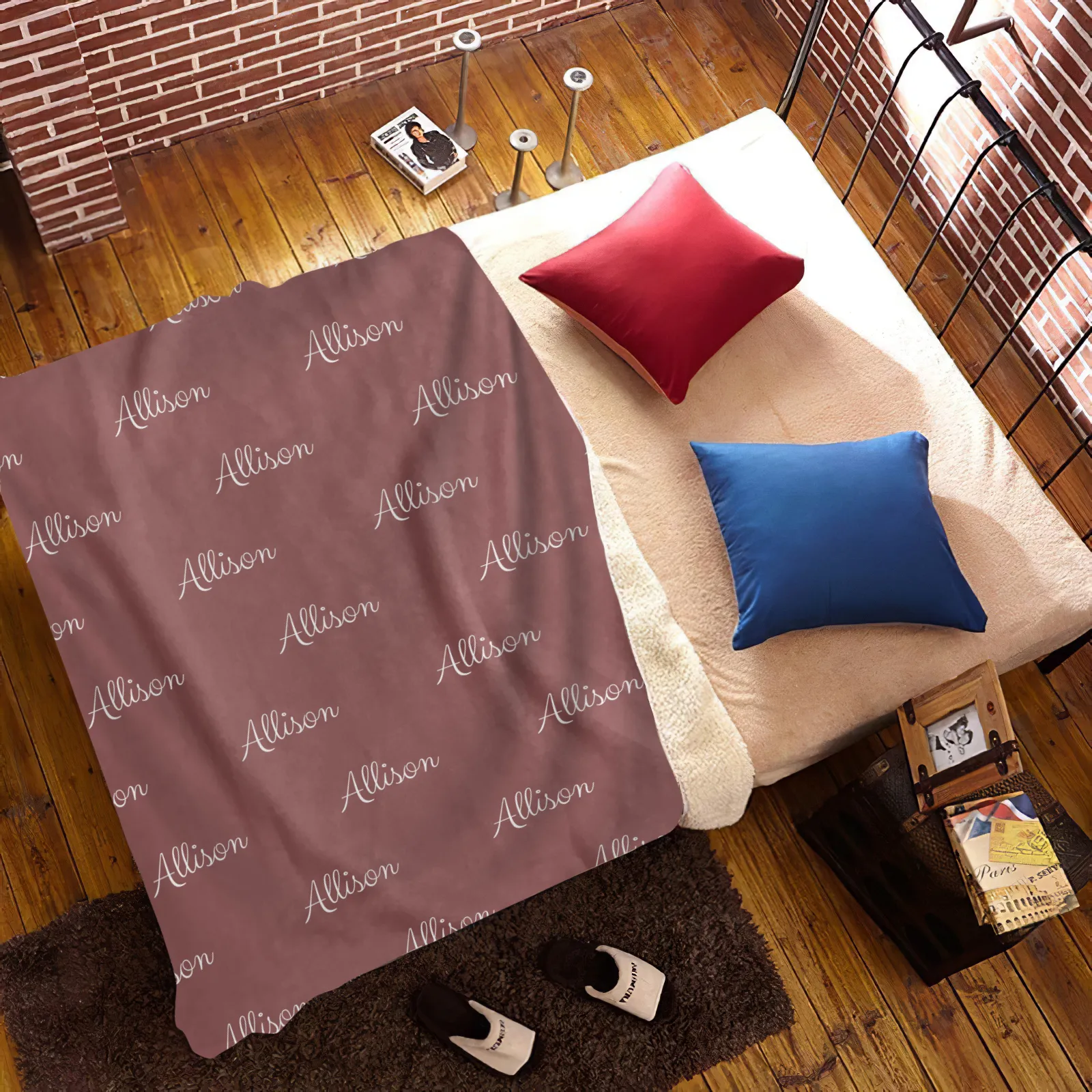 Personalized Name Fleece Blankets