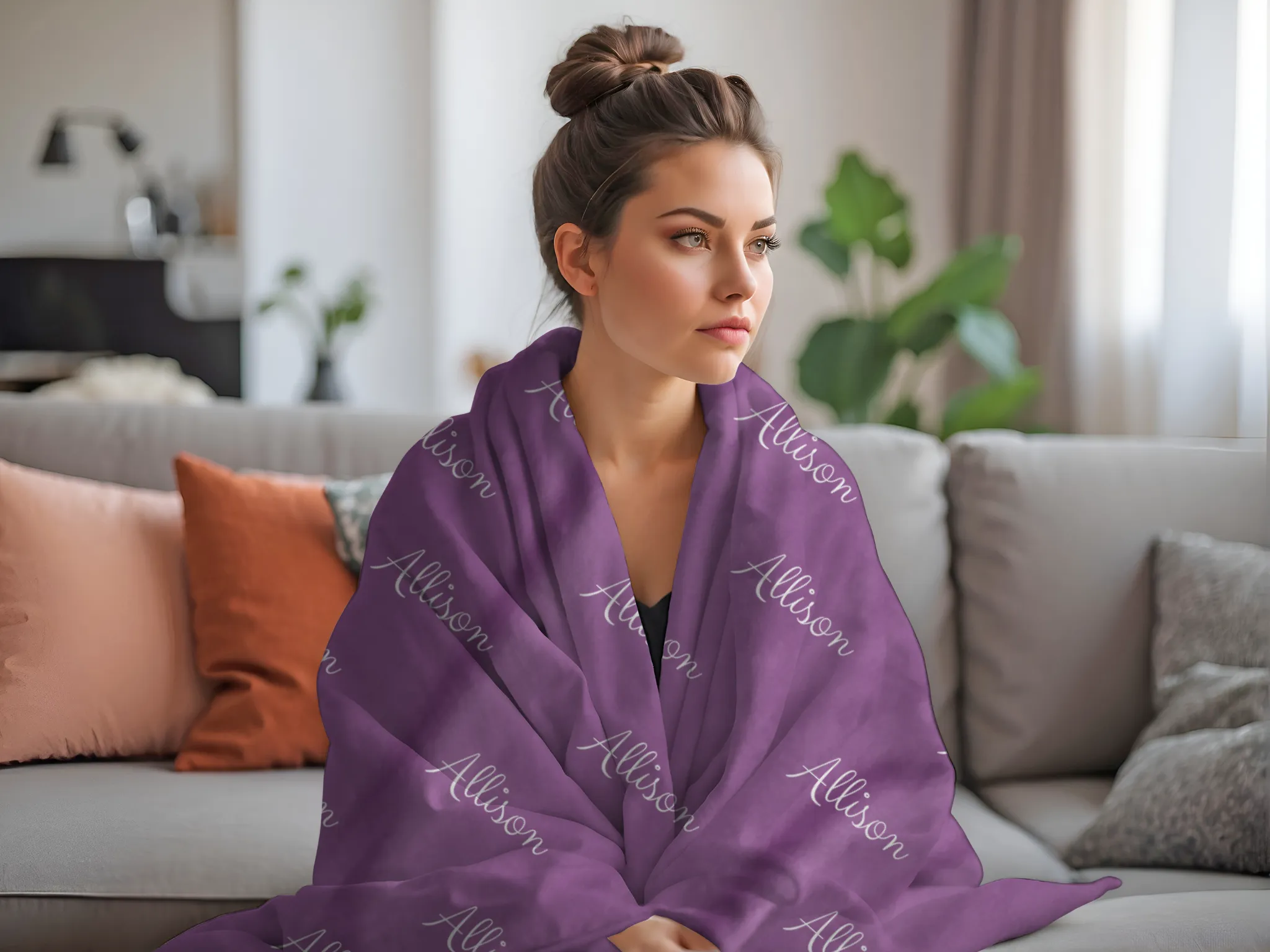 Personalized Name Fleece Blankets