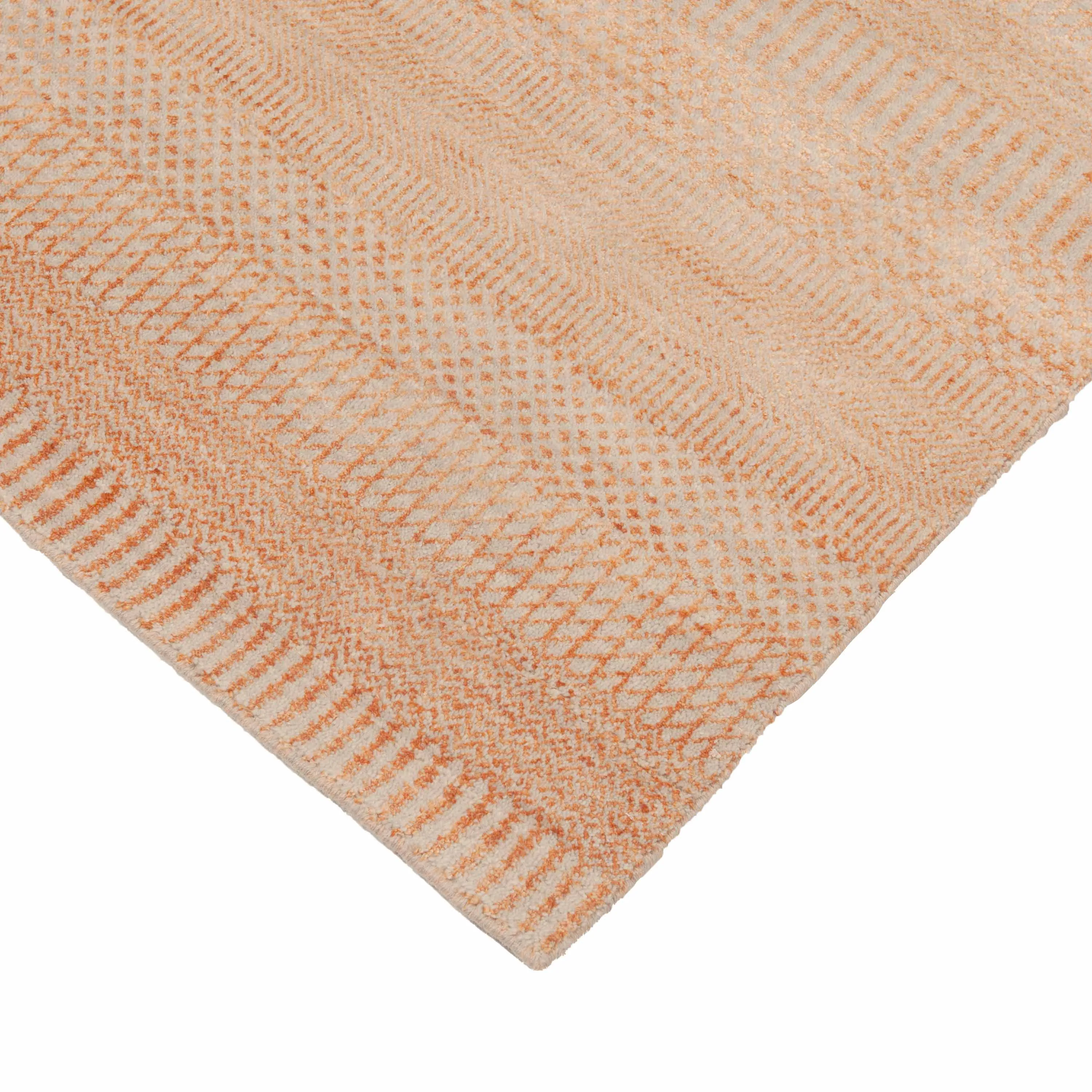 Pink Solid Indo Savannah Runner - 2'7" x 16'1"
