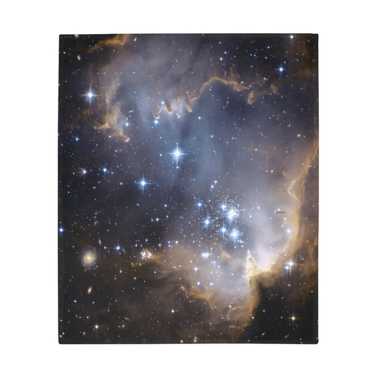 Plush Fleece Blanket Among the Stars