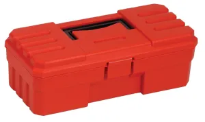 Quantum Storage Systems RTB12 Tool Box, Polypropylene, Red, 5-1/2 x 12 x 4-1/8 in Outside :EA: QUANTITY: 1