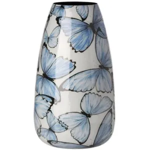 Regency International Metal Butterfly Vase