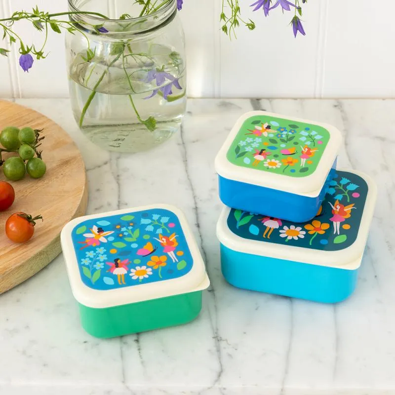 Rex London: Snack Boxes Set of 3 Fairies