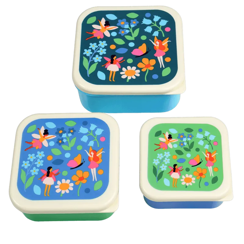 Rex London: Snack Boxes Set of 3 Fairies