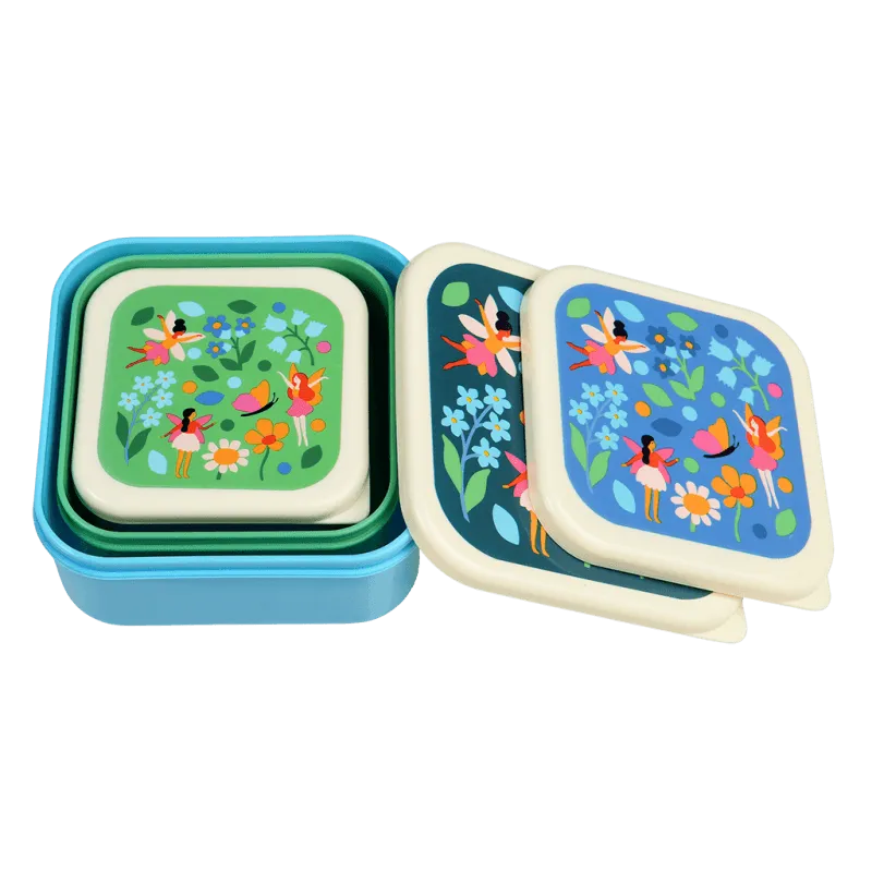 Rex London: Snack Boxes Set of 3 Fairies