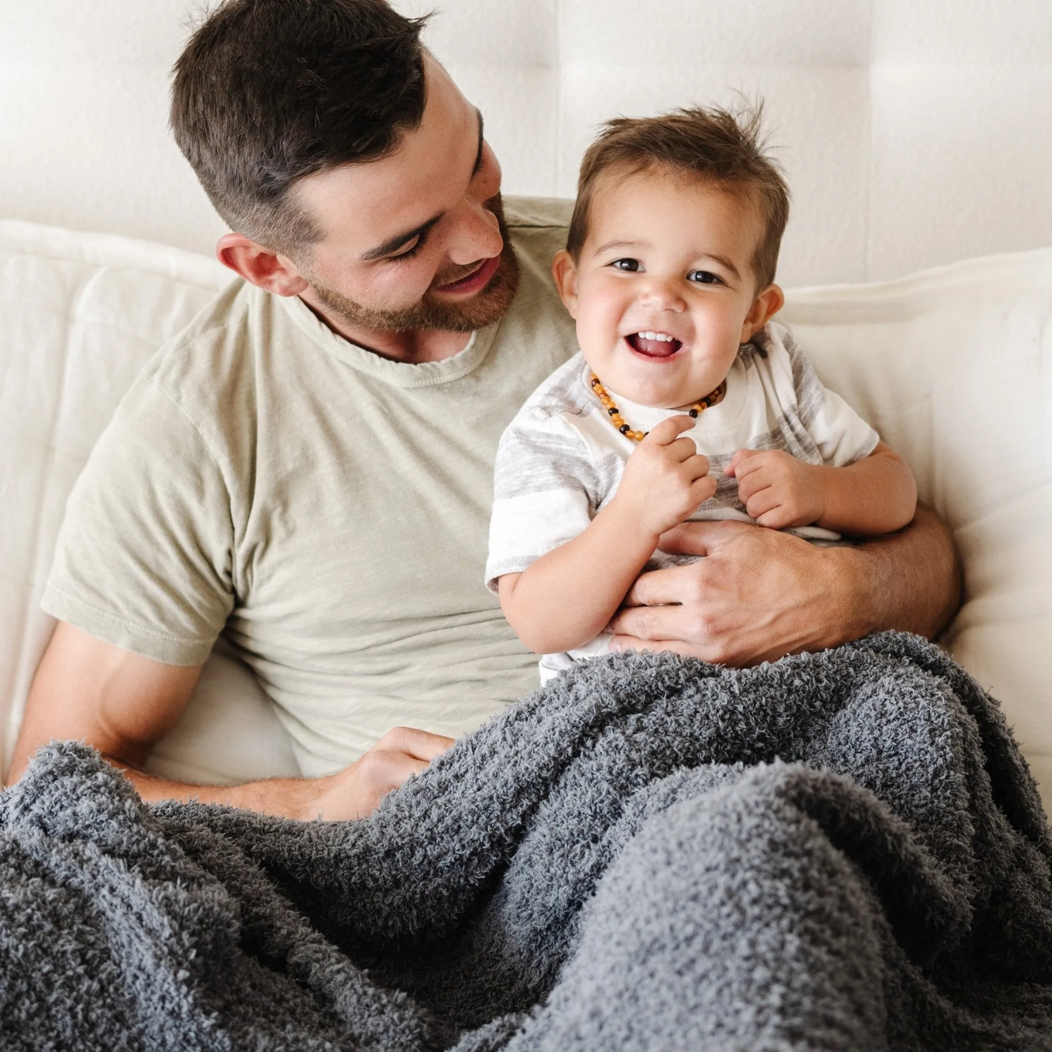 RIBBED BAMBONI® THROW BLANKETS