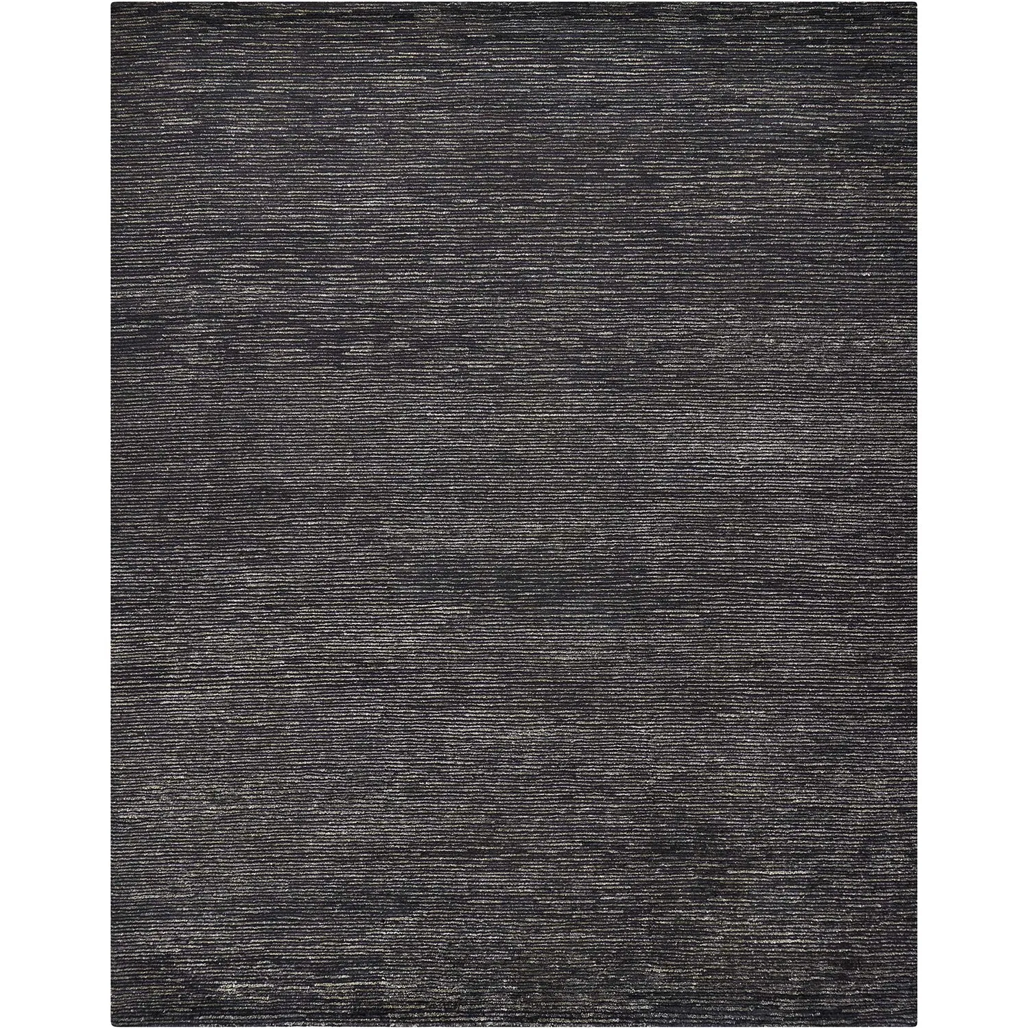 Ribbed Essentials Rug - Onyx Black