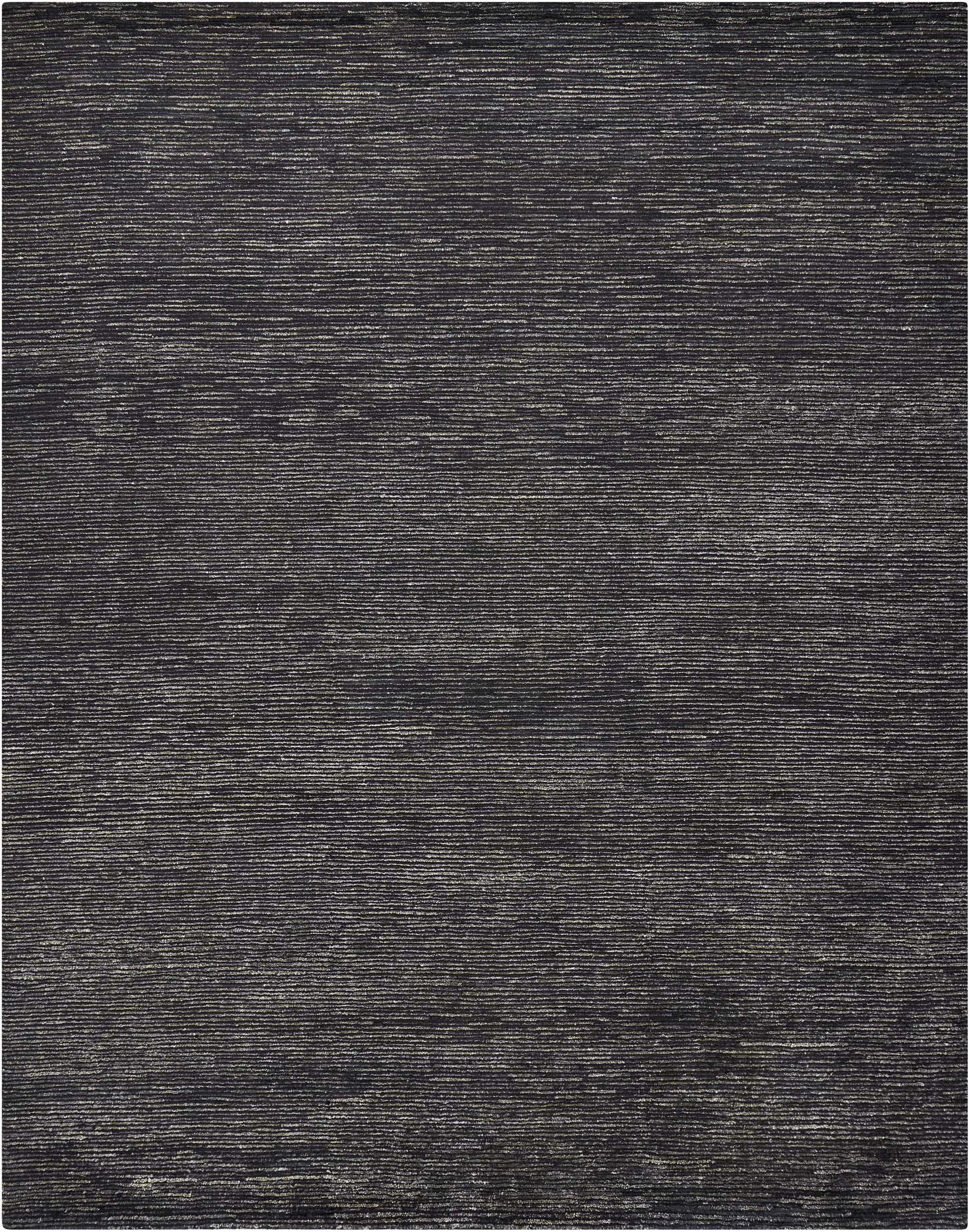Ribbed Essentials Rug - Onyx Black