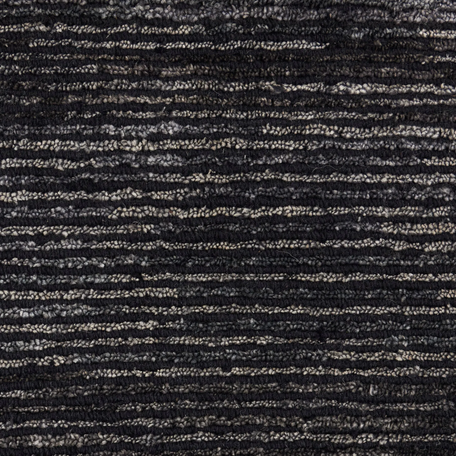 Ribbed Essentials Rug - Onyx Black