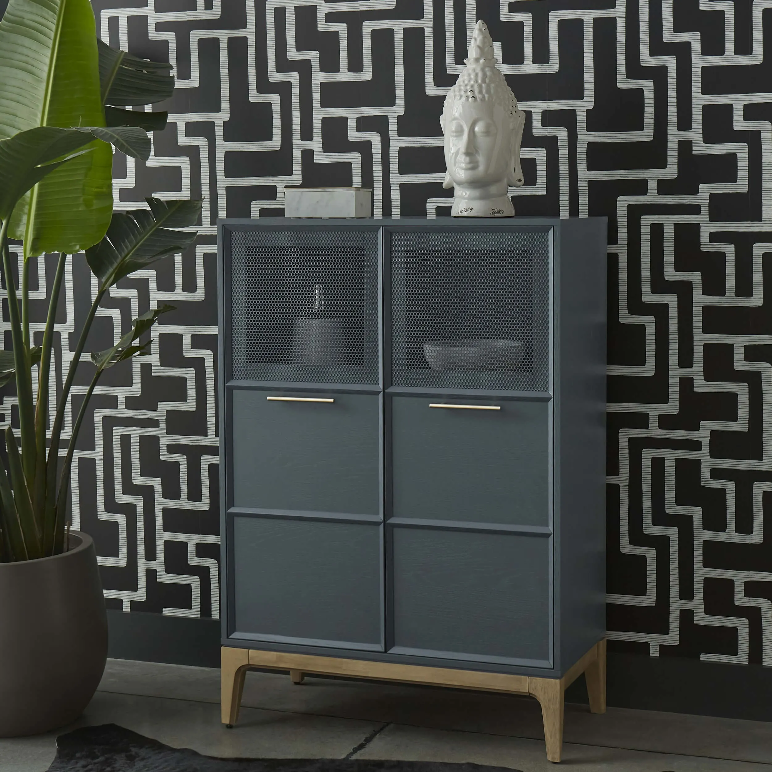 Rivero Highboard, Teal