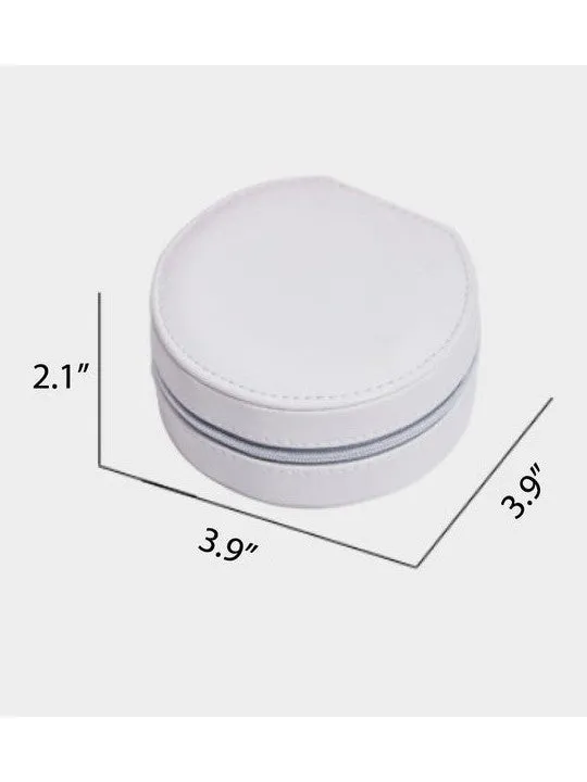 Round Jewelry Case