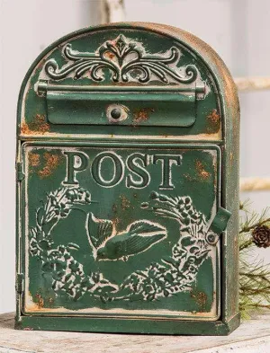 Rounded Bird Post Box