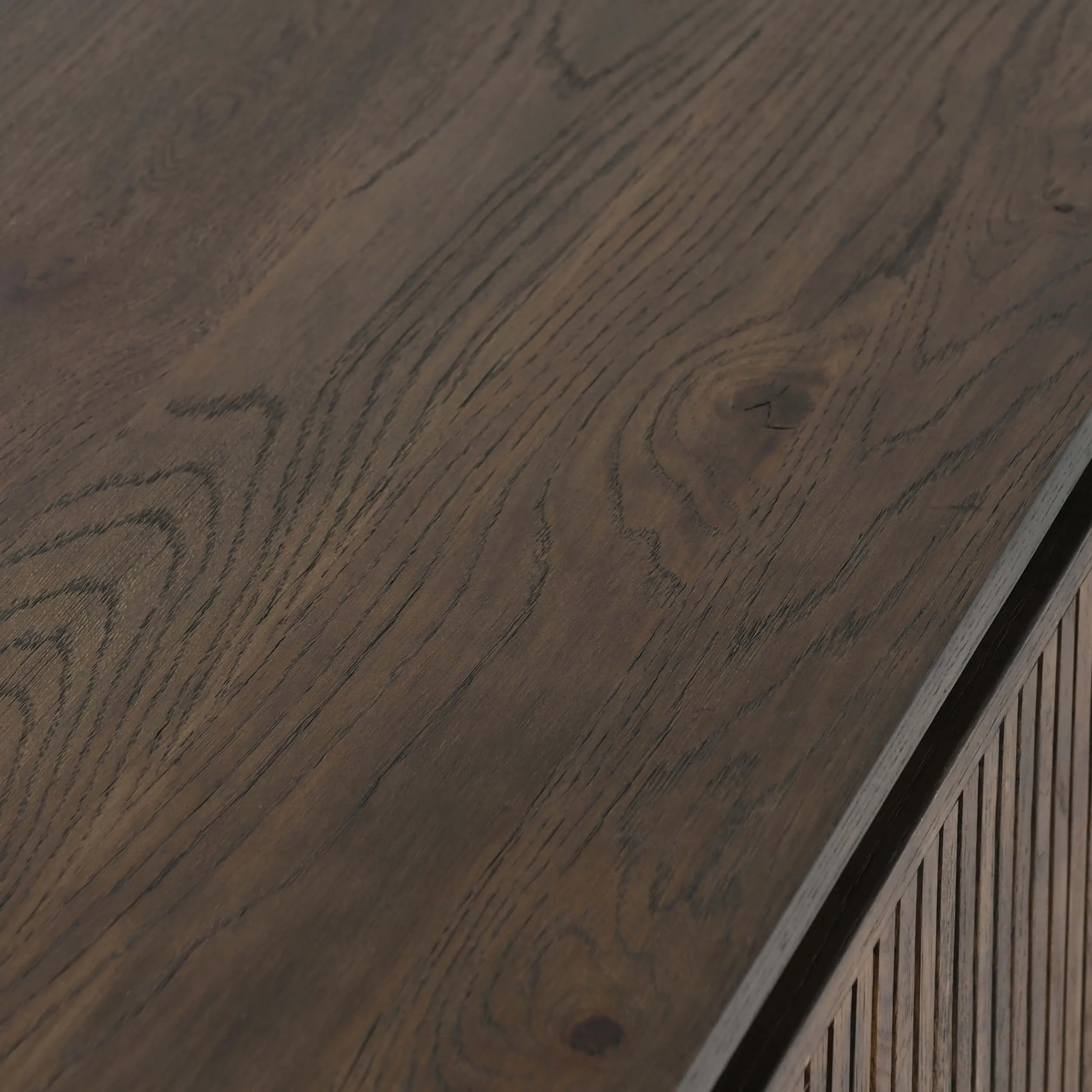 Roya 4 Door Cabinet, Toasted Brown