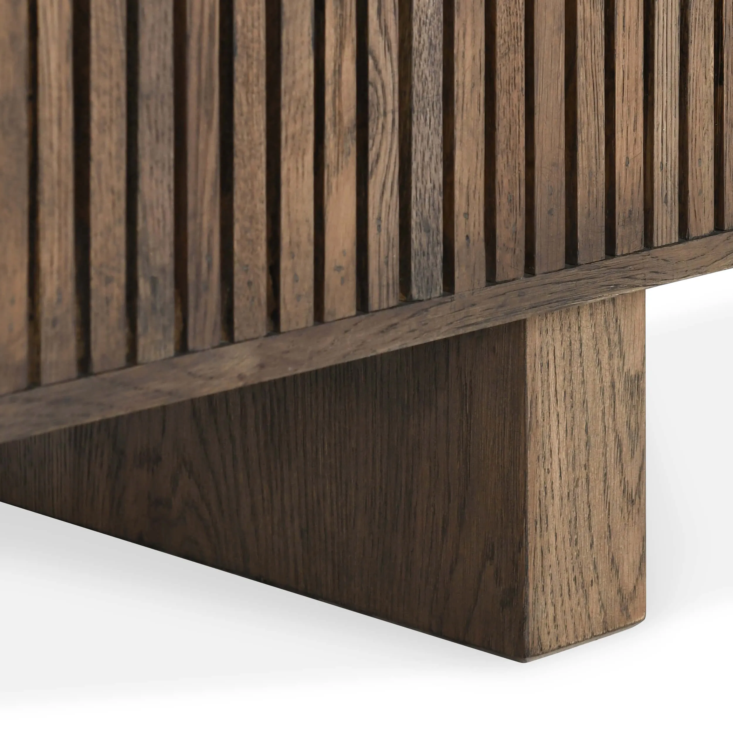 Roya 4 Door Cabinet, Toasted Brown