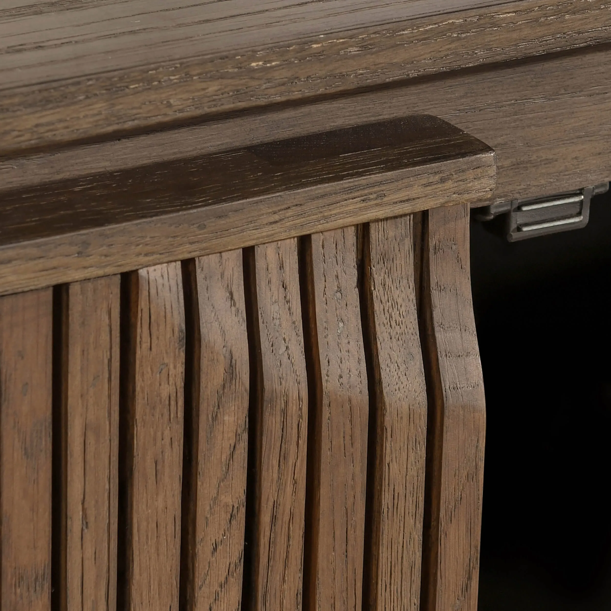 Roya 4 Door Cabinet, Toasted Brown